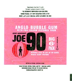 Anglo bubble gum wrapper - pink version