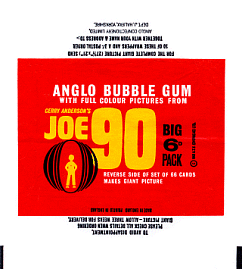 Anglo bubble gum wrapper - red version
