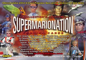 Cards Inc. Supermarionation preview card SMP6 (reverse)