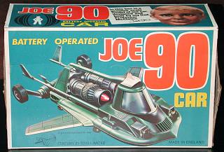 Joe 90 Battery Operated Car box