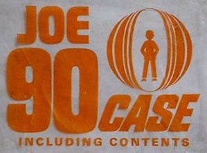 Joe 90 Case - polythene wrapper