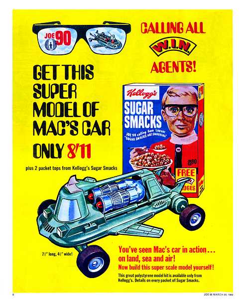 Advert for Mac's Car