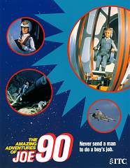 1992 ITC promo one-sheet for The Amazing Adventures Of Joe 90