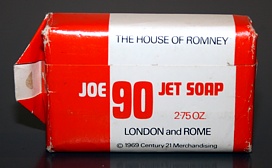 Joe 90 Jet Soap - rear of pack