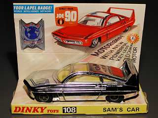 Sam's Car on display tray